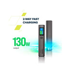 CANYON Power Bank OnPower 230 TFT 20000 mAh PD130W Dark Grey - Grey