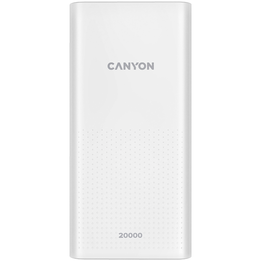 CANYON Power Bank PB-2001 20000 mAh White - White