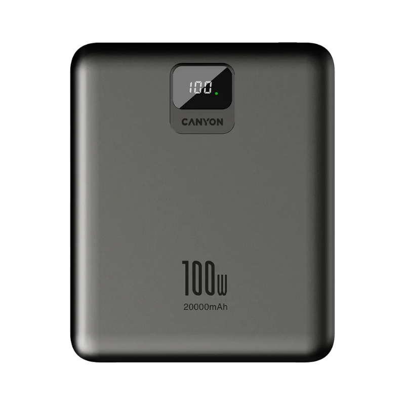 Canyon Power Bank PB-2008 - Dark Grey - Grey