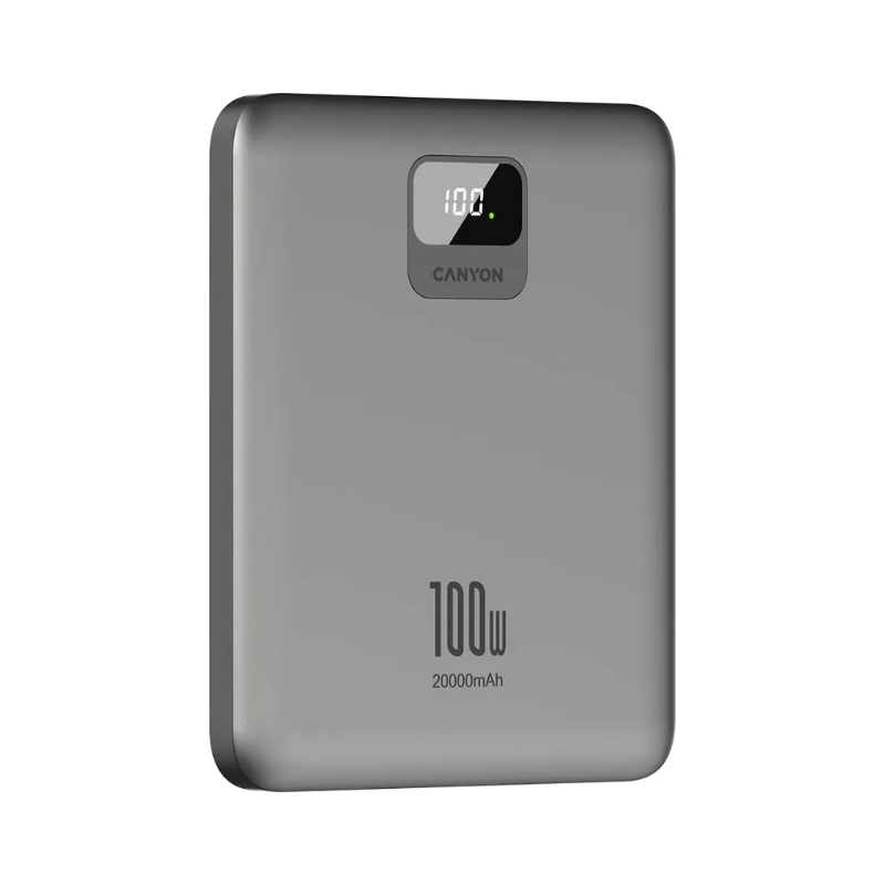Canyon Power Bank PB-2008 - Dark Grey - Grey