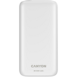 CANYON Power Bank PB-301 LED 30000 mAh PD 20W QC 3.0 White - White
