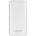 CANYON Power Bank PB-301 LED 30000 mAh PD 20W QC 3.0 White - White