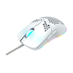Canyon Puncher Wired Gaming Mouse With RGB Lights - White - White