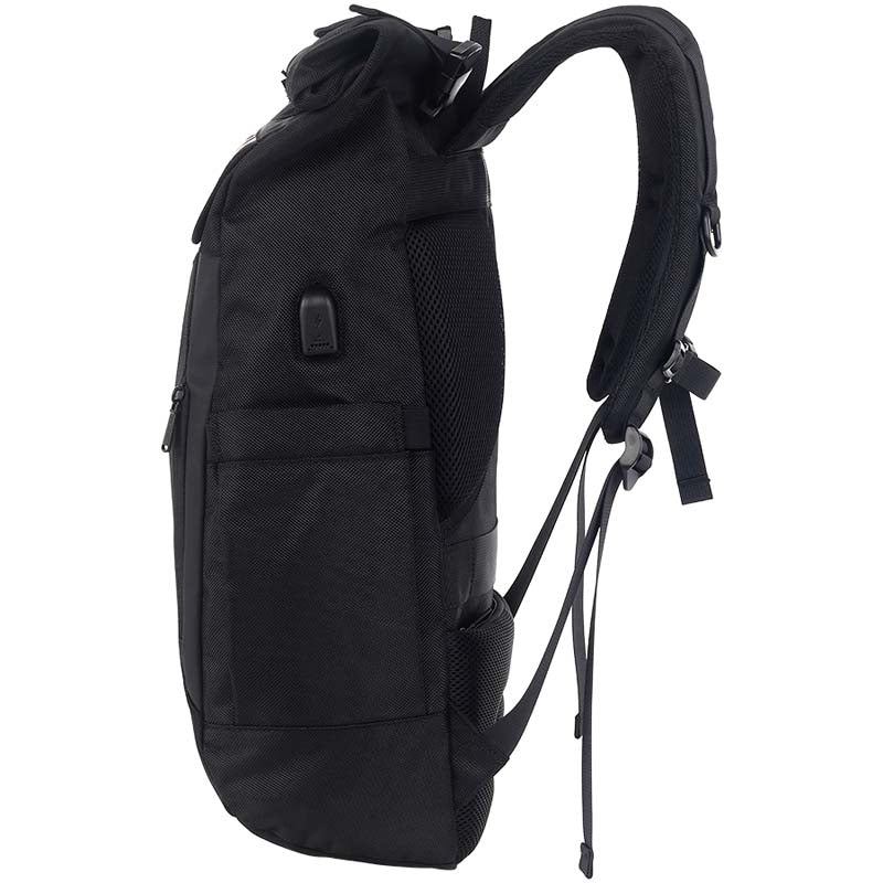Canyon Rolltop Laptop Backpack for 17.3’’ RT-7 - Black