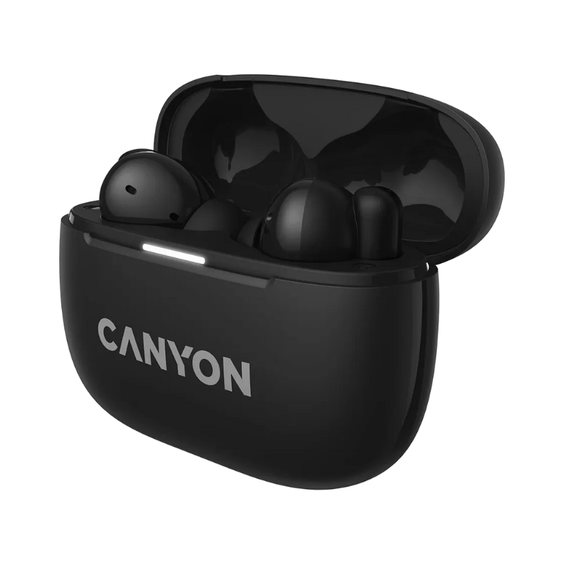 Canyon True Wireless Stereo Headset OnGo 10 ANC + ENC - Black - Black