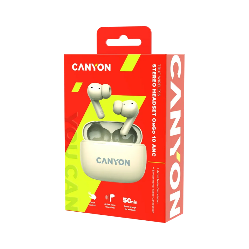 Canyon True Wireless Stereo in-Ear OnGo 10 ANC + ENC - Beige