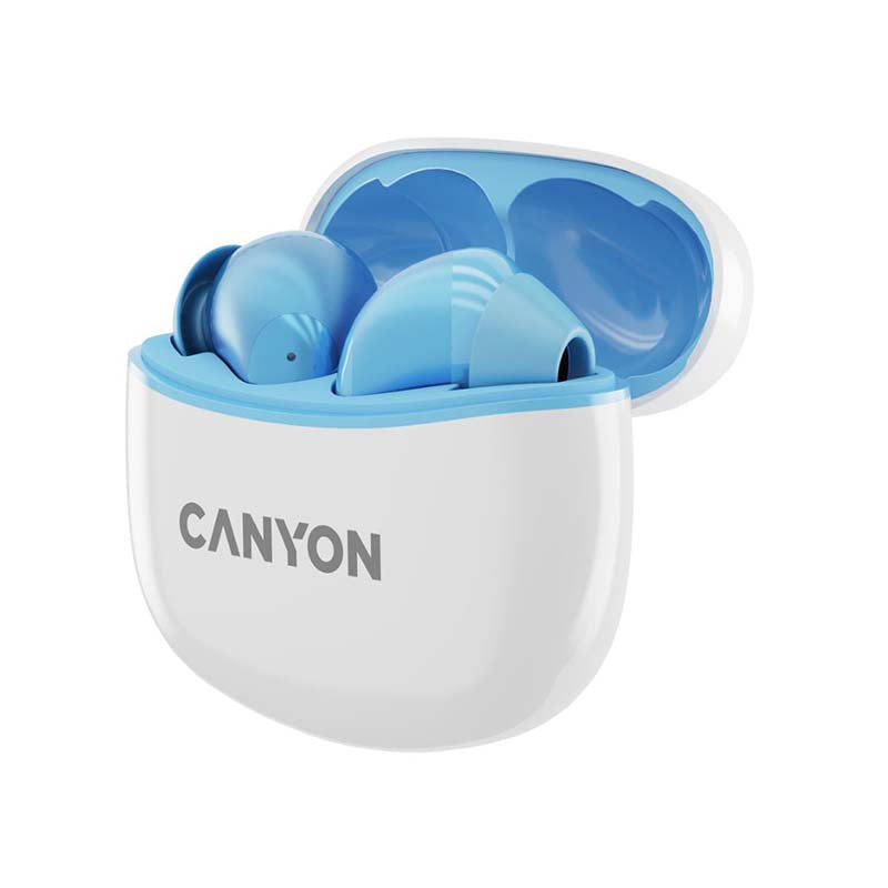 Canyon TWS-5 True Wireless Stereo Earbuds - Blue - Blue