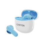 Canyon TWS-5 True Wireless Stereo Earbuds - Blue - Blue