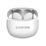 Canyon TWS-5 True Wireless Stereo Earbuds - White - White