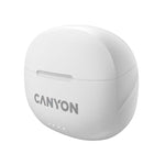 Canyon TWS-8 ENC Bluetooth Headset - White - White