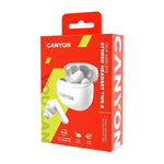 Canyon TWS-8 ENC Bluetooth Headset - White - White