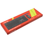 Canyon Velvet Wireless Keyboard & Mouse Combo - Black