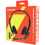 Canyon Wired Conference Headset HS-07 - Black - Black