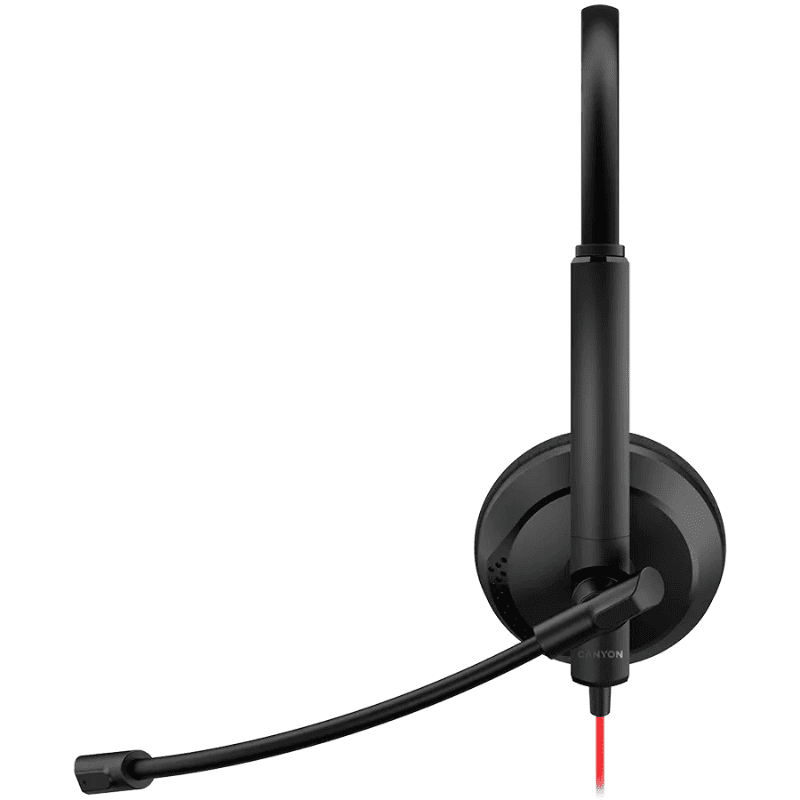 Canyon Wired Conference Headset HS-07 - Black - Black