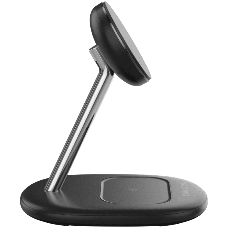 Canyon Wireless Charger Stand OnCharge 205 15W Qi2 2in1 - Black - Black