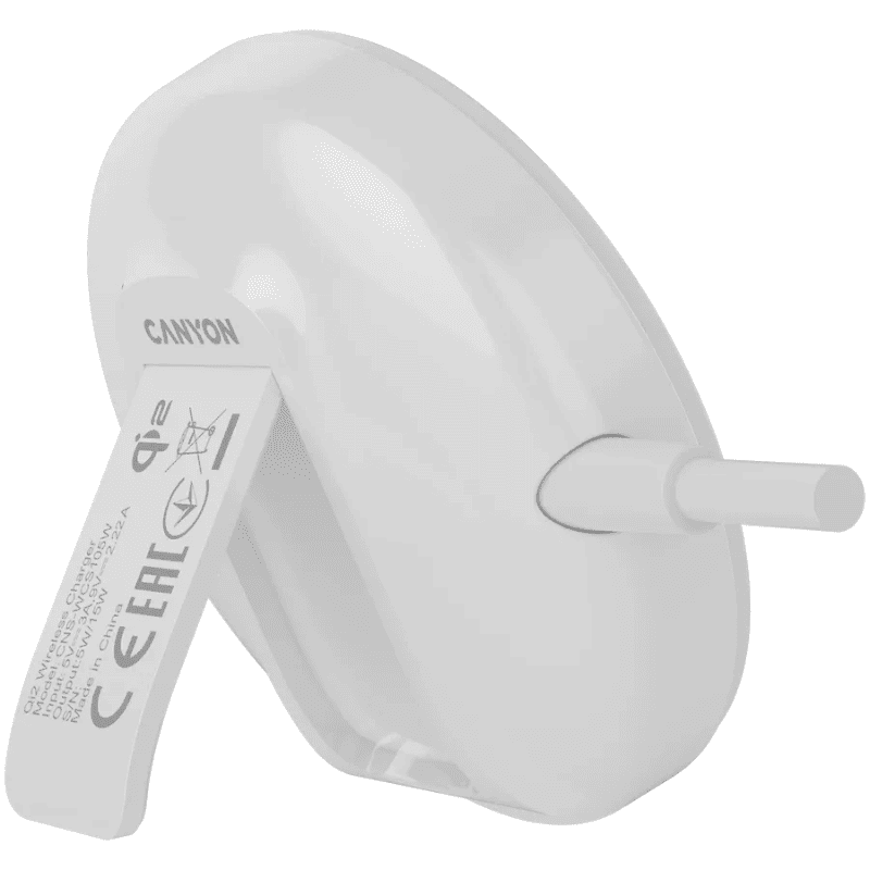 Canyon Wireless Charging Pad OnCharge 105 15W Qi2 - White - White