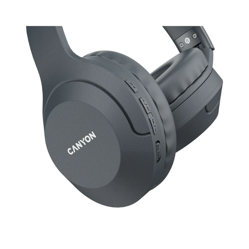 Canyon Wireless Headphones BTHS-3 - Black - Black