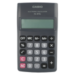 Casio HL 815 Pocket Calculator - Black - Black - Education and learning