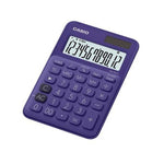 Casio MS-20UC Desktop Calculator 12 Digit - Purple - Purple