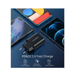 Choetech 1 Port PD 25W Wall Charger - Black - Black