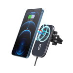 Choetech Magnetic Wireless Car Charger T200-F 15W - Black - Black