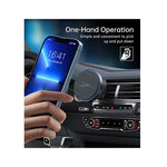 Choetech Magnetic Wireless Car Charger T205-F 15W - Black - Black