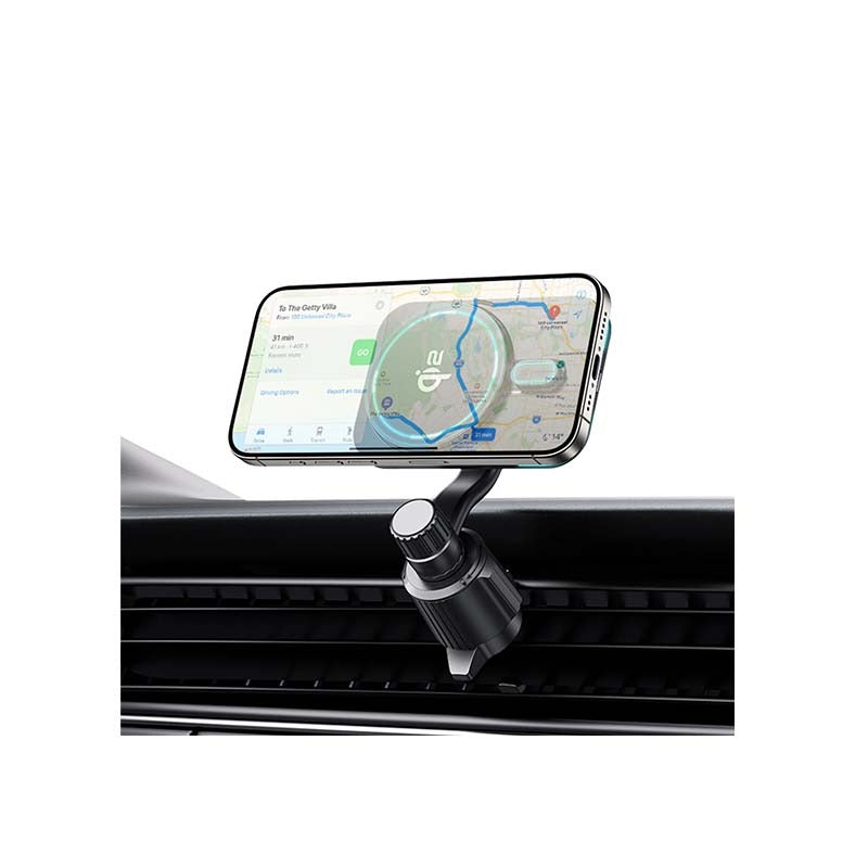 Choetech Magnetic Wireless Car Charger T231-F 15W - Black - Black