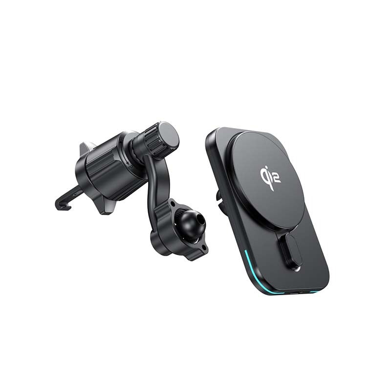 Choetech Magnetic Wireless Car Charger T231-F 15W - Black - Black