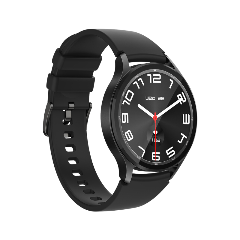 COLMI i28 Ultra 1.43 inch AOD Display Smartwatch with Ai GPT Prayer Times Smart Watch - Black - Black