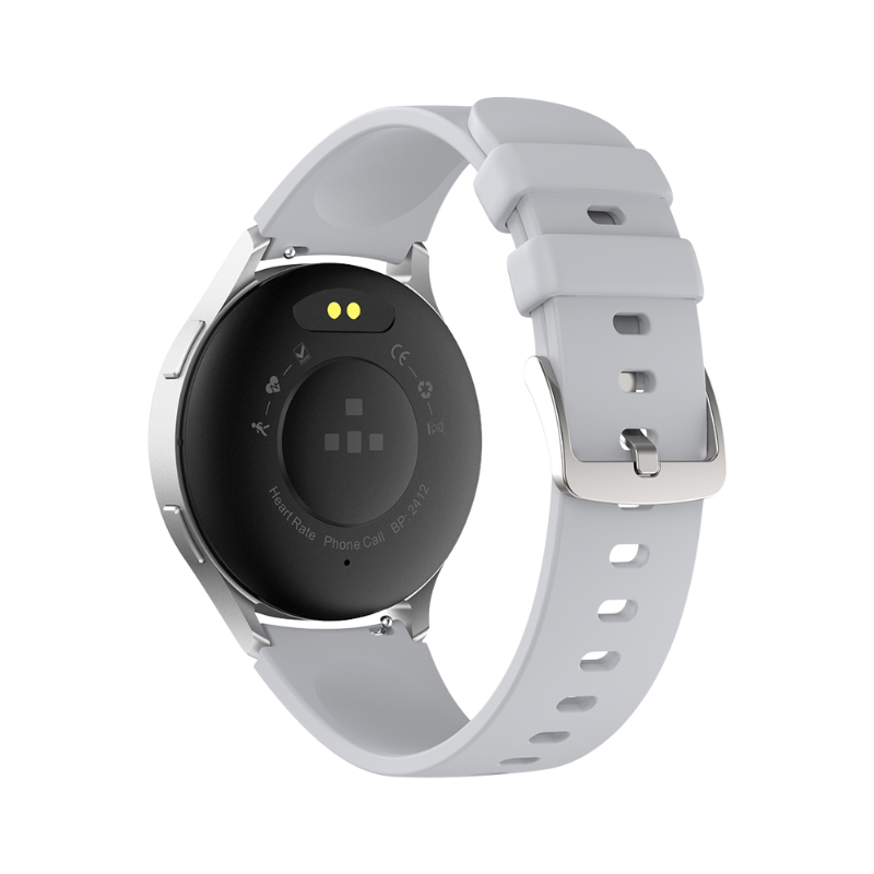 COLMI i28 Ultra 1.43 inch AOD Display Smartwatch with Ai GPT Prayer Times Smart Watch - Silver - Silver