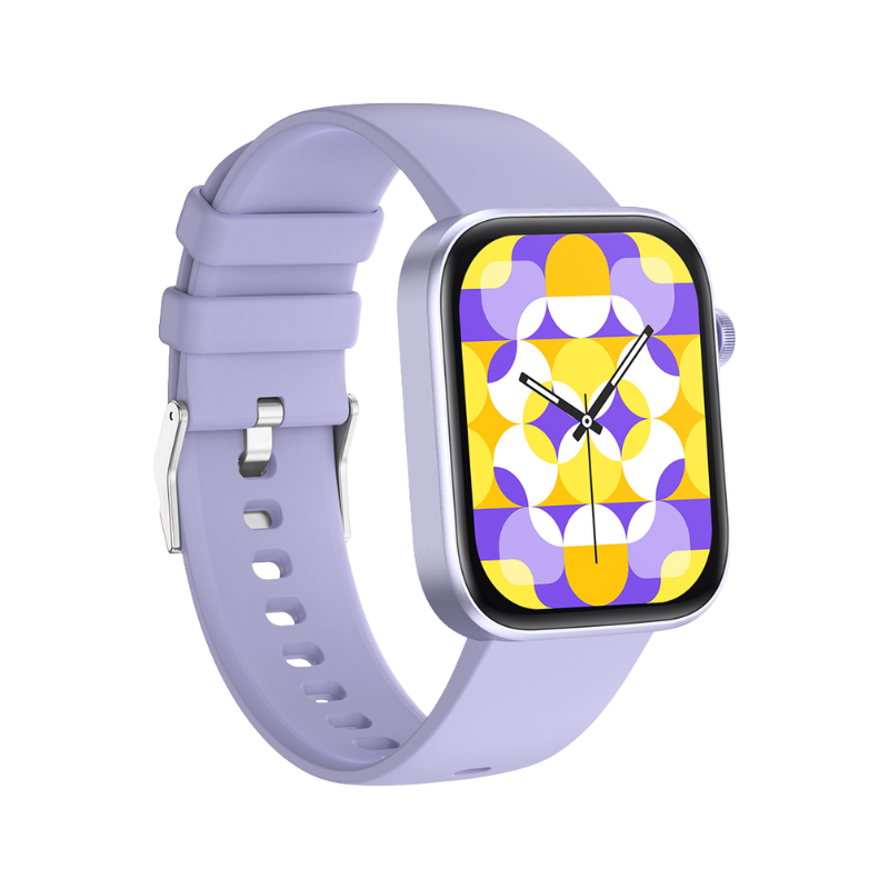 COLMi P71 Smartwatch 1.9 inch Display Voice Calling Voice Assistant IP68 Waterproof Smart Watch - Purple - Purple