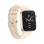 COLMi P71 Smartwatch 1.9 inch Display Voice Calling Voice Assistant IP68 Waterproof Smart Watch - Gold - Gold