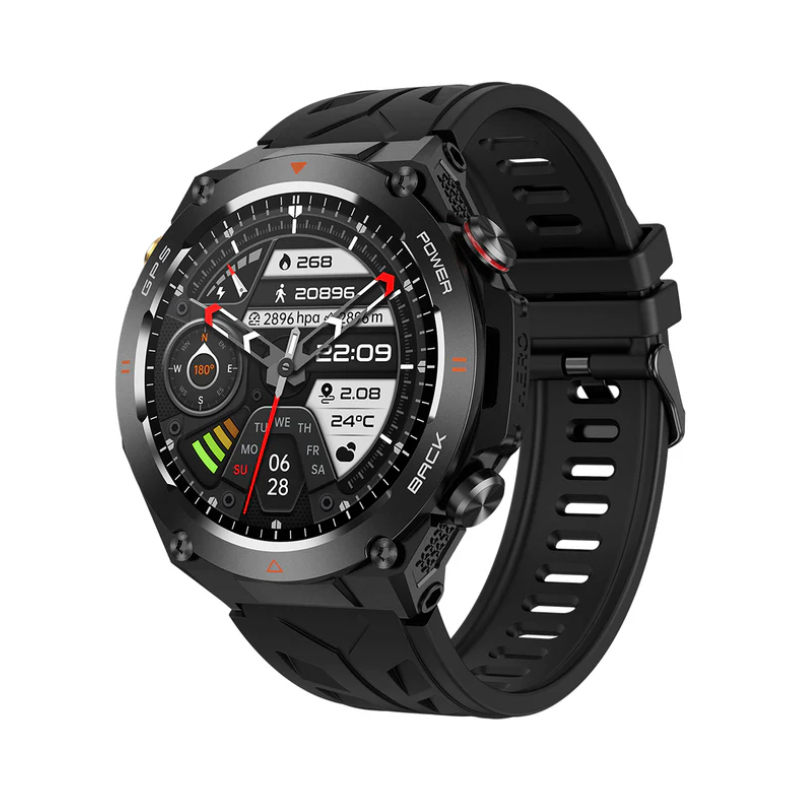 COLMi V75 GPS Smart Watch 1.45 inch Display - Black - Black