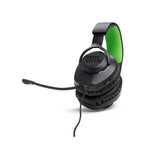 JBL Quantum 100X Console Wired Over Ear Gaming Headphones - Black / Green