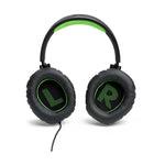 JBL Quantum 100X Console Wired Over Ear Gaming Headphones - Black / Green