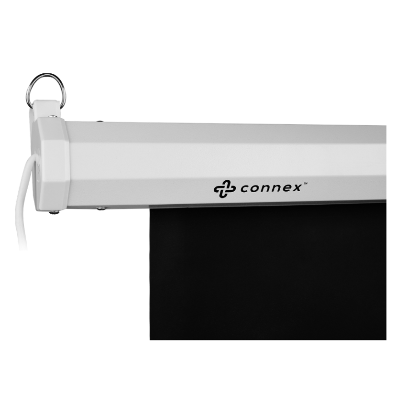 Connex E-Luminate Electric Projector Screen with Remote 100’’ - 16:19 - White