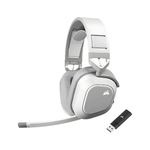 Corsair HS80 Max Wireless Gaming Headset - White - White