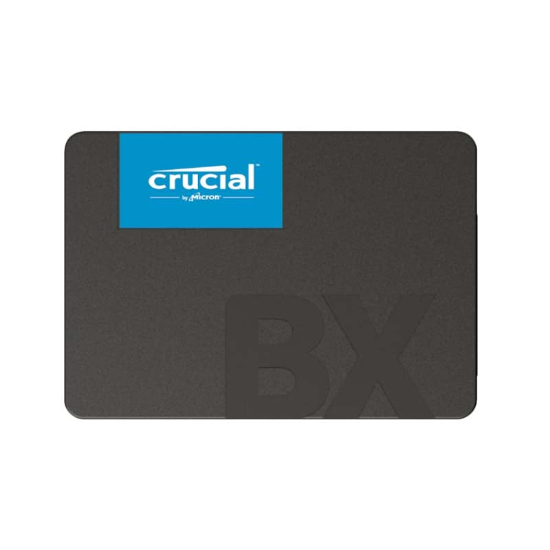 Crucial BX500 240GB 3D NAND SATA 2.5 inch SSD - Black - Black
