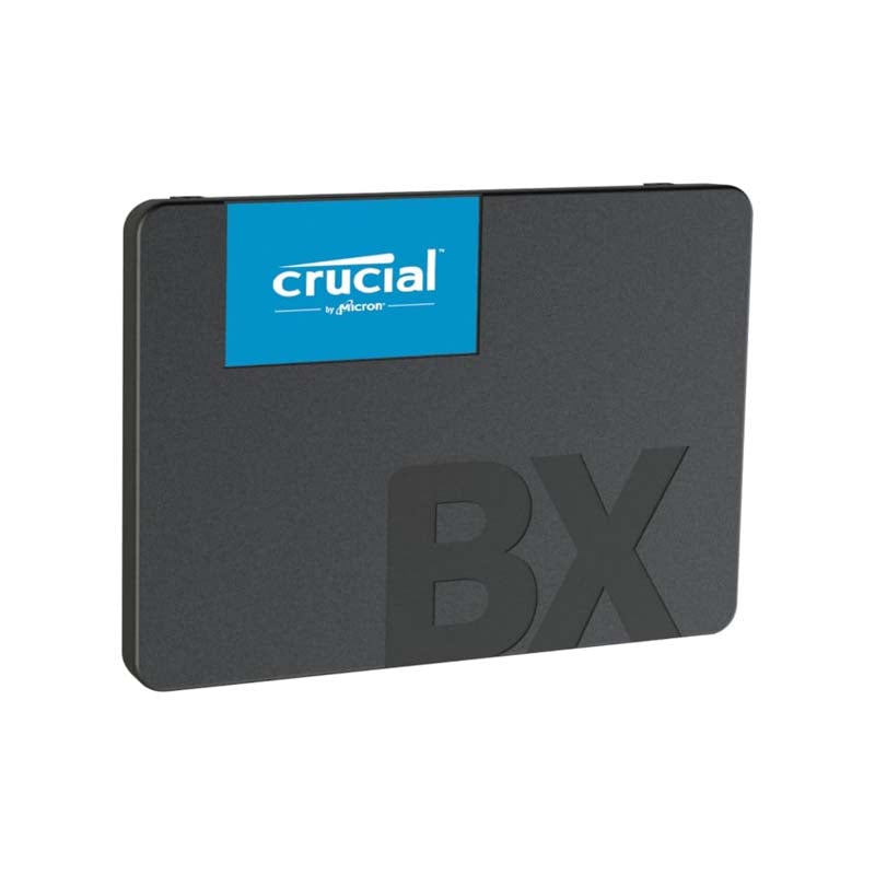 Crucial BX500 2TB 3D NAND SATA 2.5 inch SSD - Black - Black