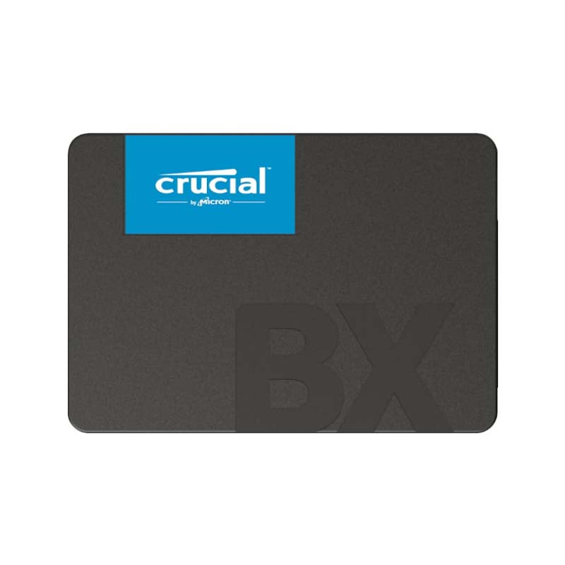 Crucial BX500 2TB 3D NAND SATA 2.5 inch SSD - Black - Black