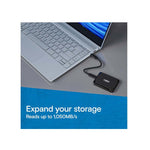 Crucial X9 2TB Portable SSD - Black - Black
