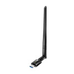 Cudy 1300Mbps High Gain WiFi USB3.0 Adapter with High Gain Antenna - Black
