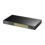 Cudy 24-Port BASE-T Gigabit PoE+ 200W Differential Mode Ver 2.0