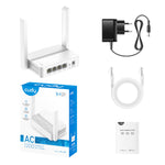 Cudy AC1200 Dual-Band Wireless Wi-Fi Router – White - White