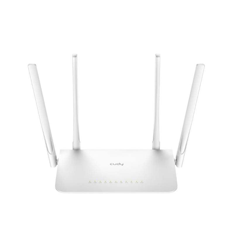 Cudy AC1200 Gigabit Dual Band Smart WiFi Router - White - White