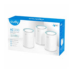 Cudy AC1200 Gigabit Whole Home Wi-Fi System 3 Pack - White - White
