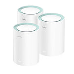 Cudy AC1200 Gigabit Whole Home Wi-Fi System 3 Pack - White - White