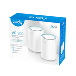 Cudy AC1200 Gigabit Whole Home Wi-Fi System - White - White