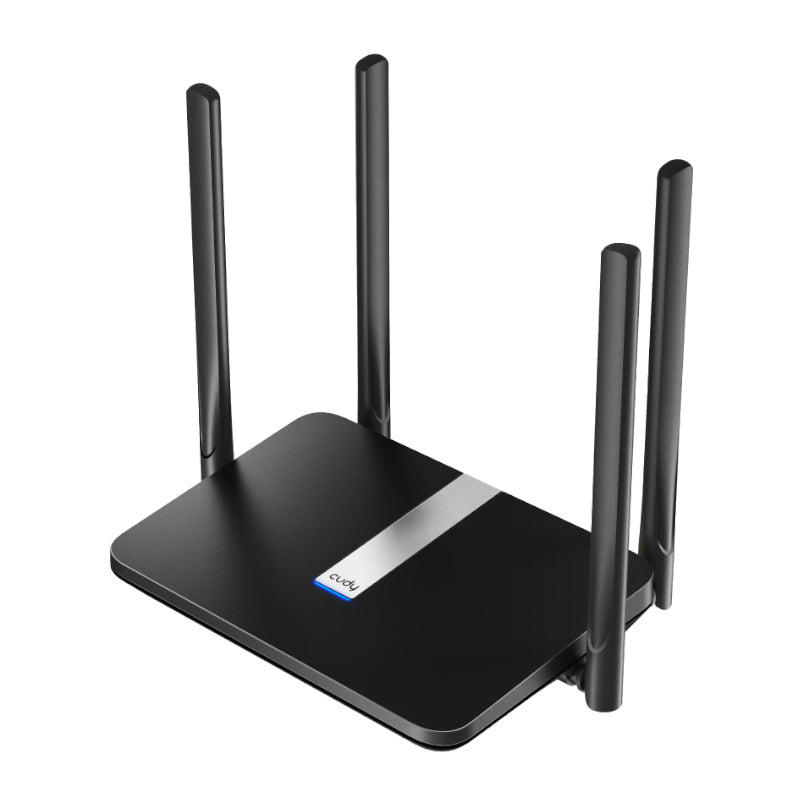 Cudy AC1200 WiFi 4G LTE Cat4 Router - Black