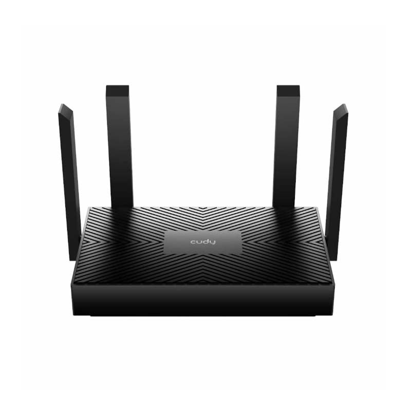 Cudy AX1500 Wi-Fi 6 Router - Black - Black